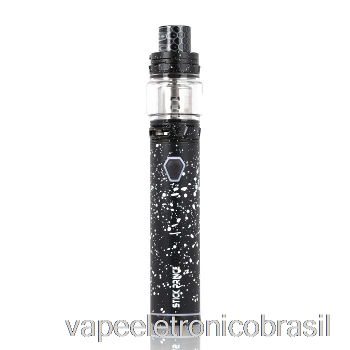 Vape Eletrônico Smok Stick Prince Kit - Caneta Estilo Tfv12 Prince Preto Com Spray Branco